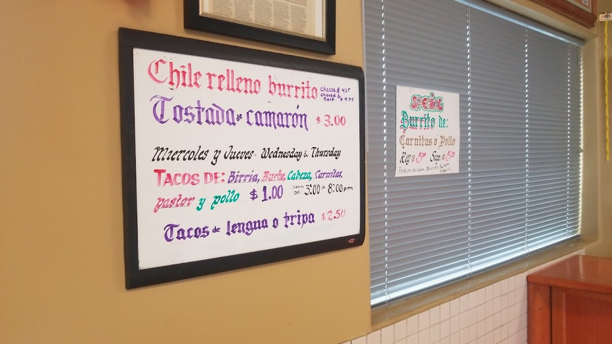 Las Morenas Taqueria Menu - Image 4